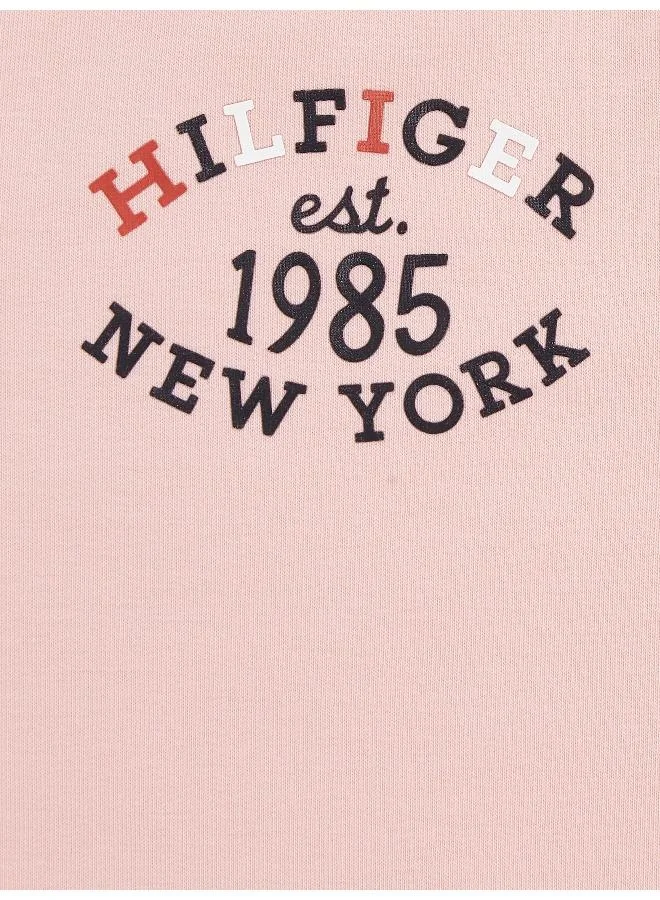 تومي هيلفيغر Kids Graphic Sweatshirt & Sweatpants Set
