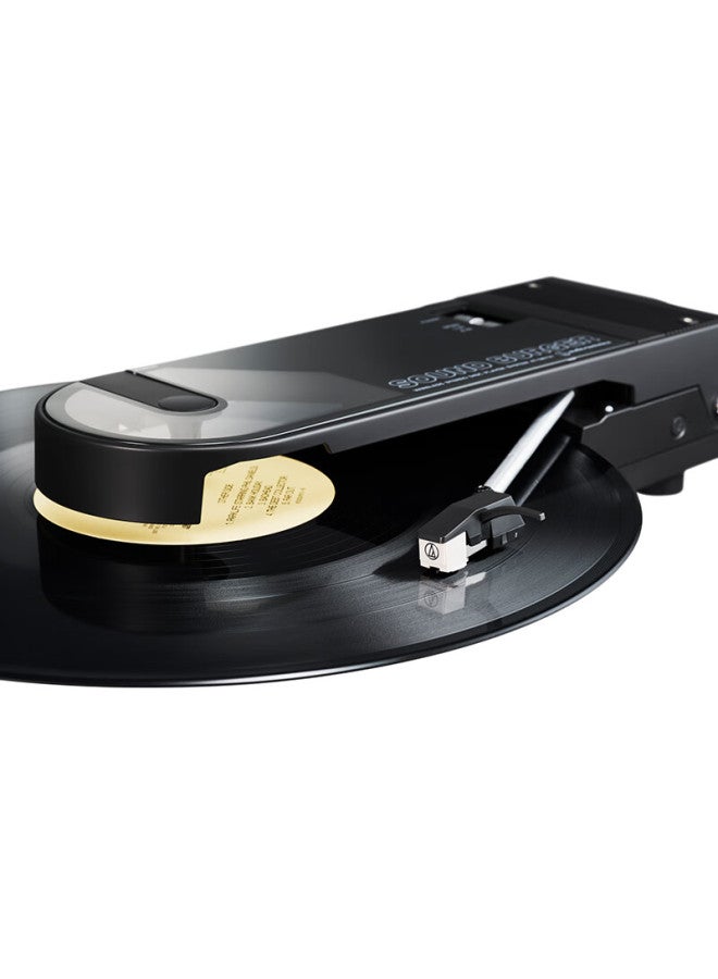 Audio-technica [self-operated] At-sb727 Bluetooth Wireless Portable Phonograph, Vinyl Record Player, Retro Phonograph, Gramophone, Black - Image 5