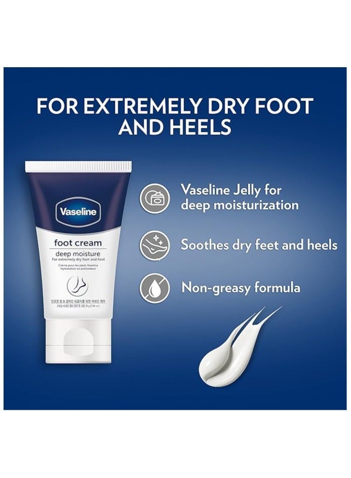 Vaseline foot cream deep moisture for extremely dry foot and heel 55 g - Image 3