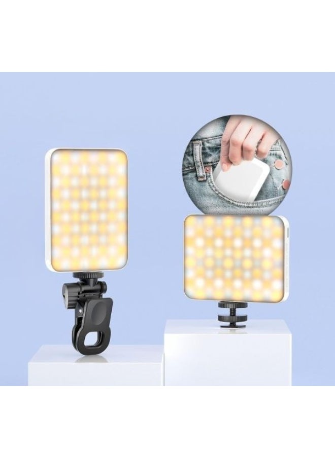 Generic Portable Clip-On Rechargeable Selfie Light – 3 Lighting Modes for Mobile & Laptop, Ideal for Zoom, TikTok, and Video Recording  - Image 3