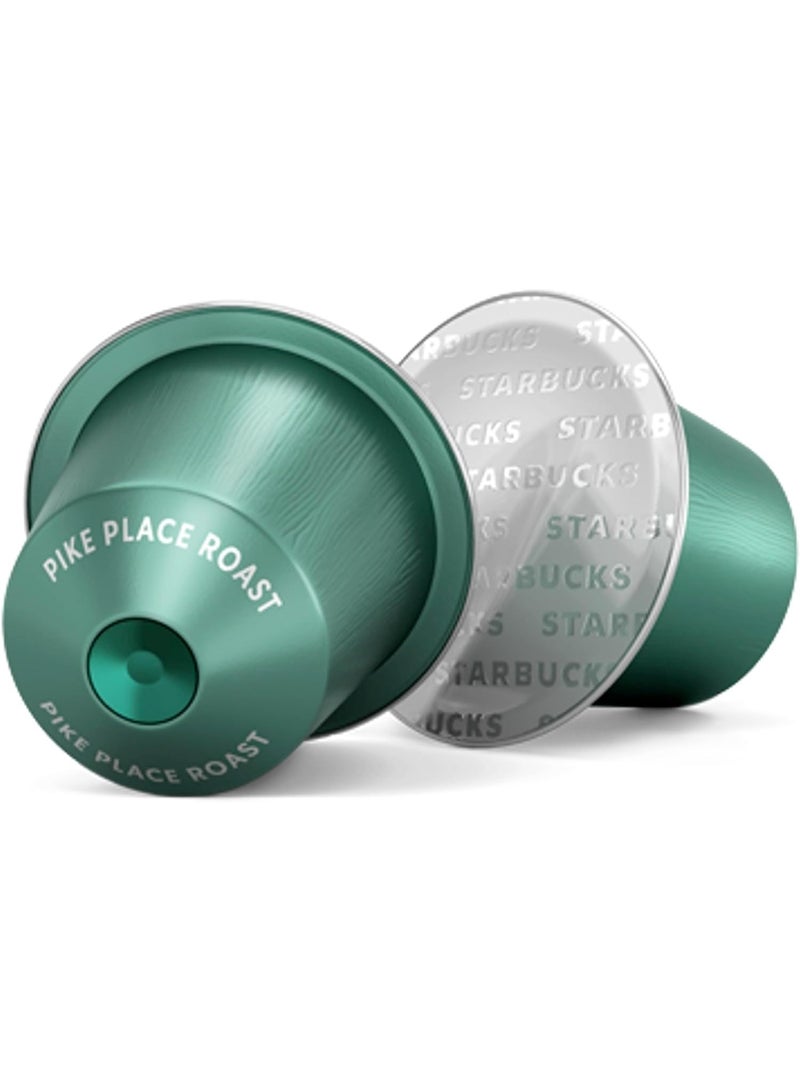 ستاربكس كبسولات ستاربكس بايك بليس روست  لآلات نسبريسو - تحميص متوسط، نكهة ناعمة ومتوازنة، درجة 7 - Image 2