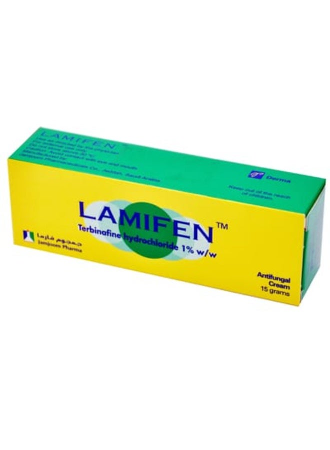 JAMJOOM PHARMA LAMIFEN 1% CREAM 15 GM - Image 1