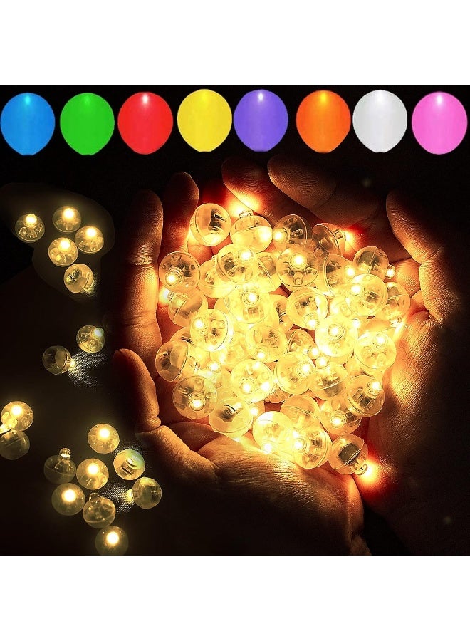 Aogist 100pcs Warm White LED Balloon Light  - Image 1