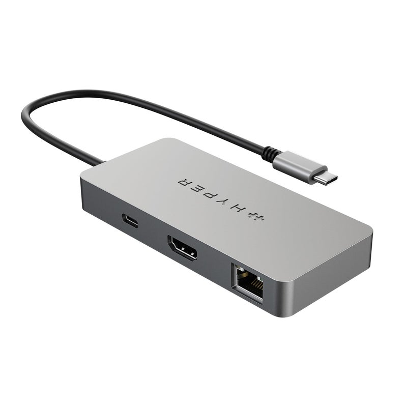 HyperDrive 5 Port USB C Hub 86W Power Delivery 4K HDMI Ethernet 5Gbps USBA USB Hub for Laptop Chromebooks and USBC Compatible Devices - Image 2