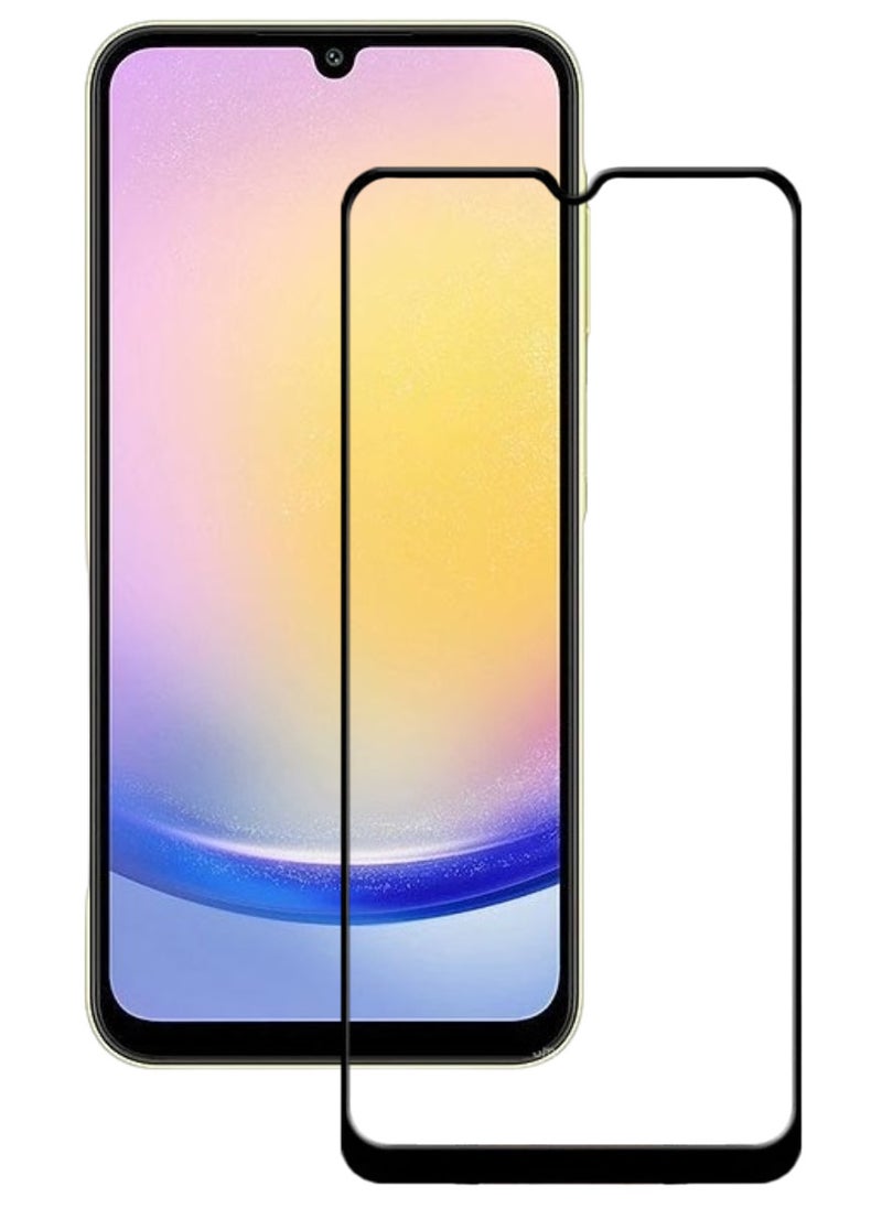 ACLIX Antistatic ESD Dustproof Premium Quality High Definition Tempered Glass Screen Protector Designed For Samsung Galaxy A25 - Image 1