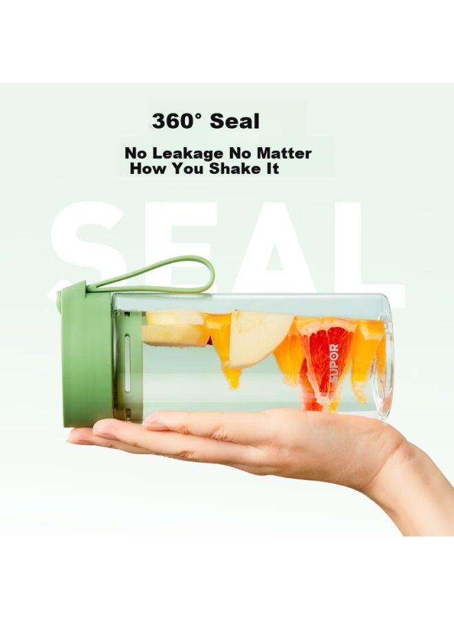 Supor Large Capacity Plastic Sports Water Bottle For Men And Women High Value Cup Portable Space Cup Student Water Bottle - Image 3