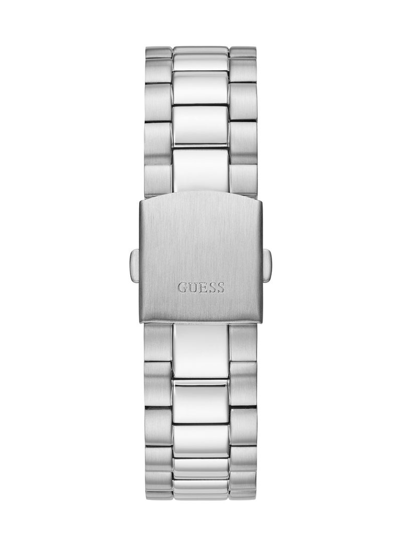 GUESS Men Analog Round Shape Stainless Steel Wrist Watch GW0265G1 42 mm - Image 4