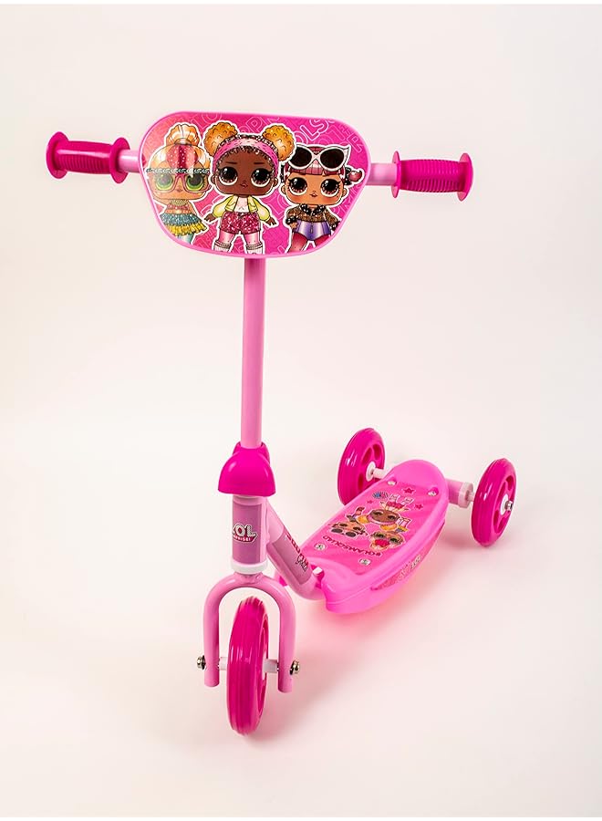 رينبو ماكس سكوتر لول كيدز (3) عجلات وردي - Image 3