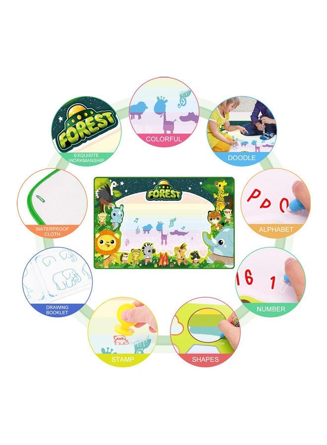 NIBEMINENT Water Painting Magic Mat With 23 Accessories- Large 40x 24 inch - Image 4