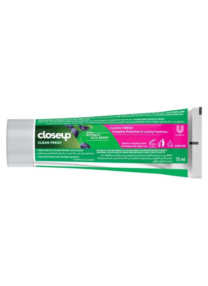 Closeup Berry Blast Clean Fresh Toothpaste 75ml - Image 2