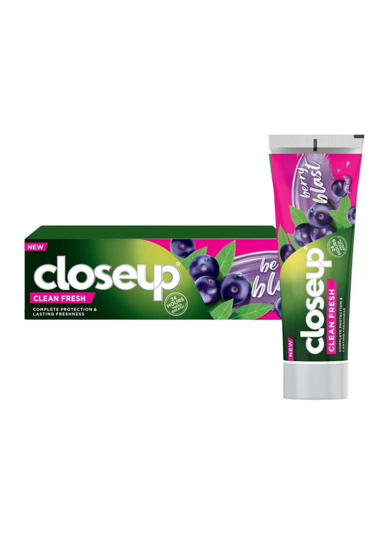 Closeup Berry Blast Clean Fresh Toothpaste 75ml - Image 1