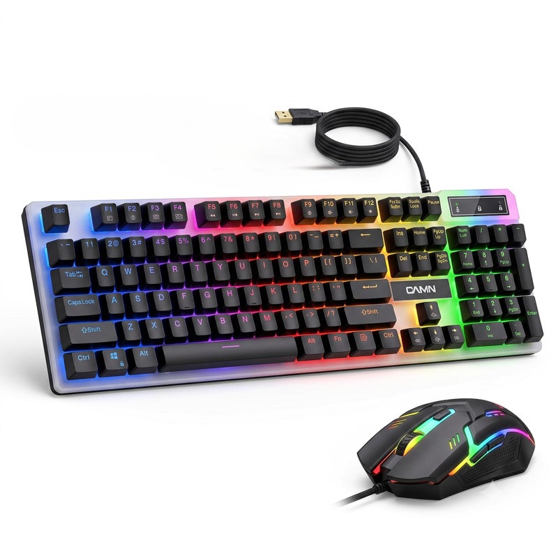 DAMN ODD953 Wired Gaming Keyboard and Mouse Combo - Image 4
