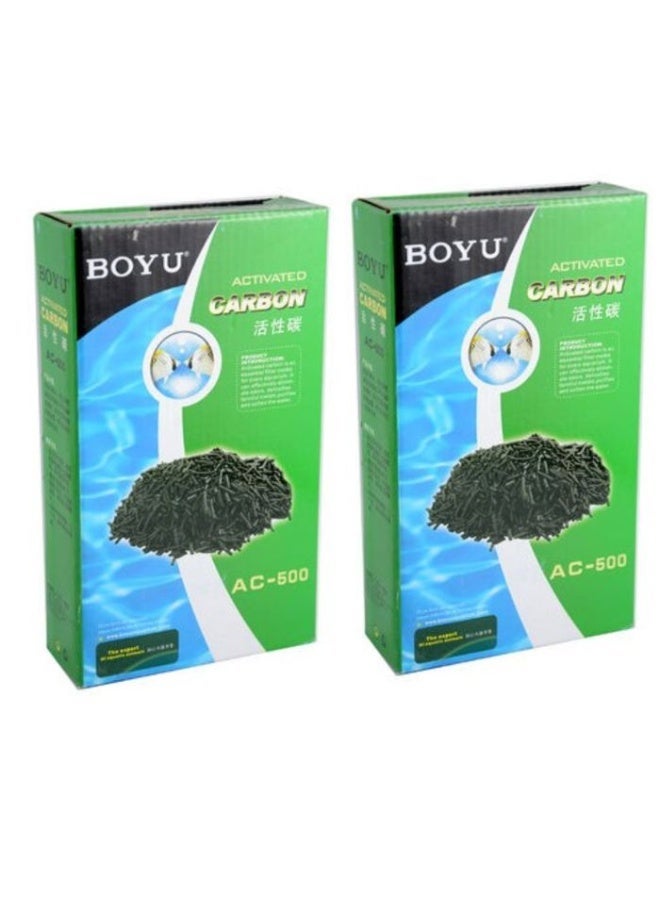 BOYU pack of 2-Boyu Activated Carbon [AC-500]-500g - Image 1