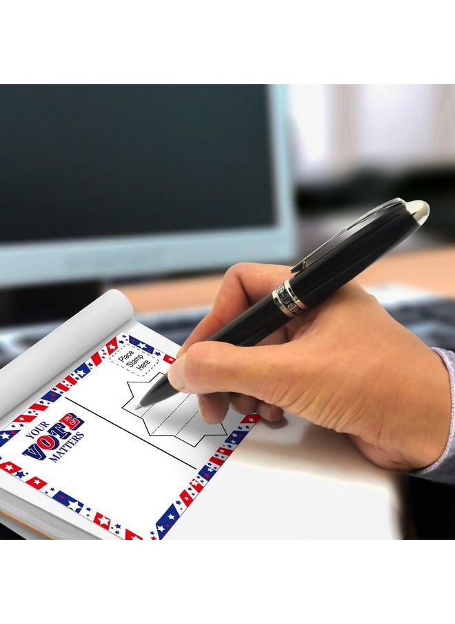 Fancy Land - Voter Postcards Your Vote Matters Patriotic American Flag Voting Cards For Election Campaign 100Pcs - Image 1