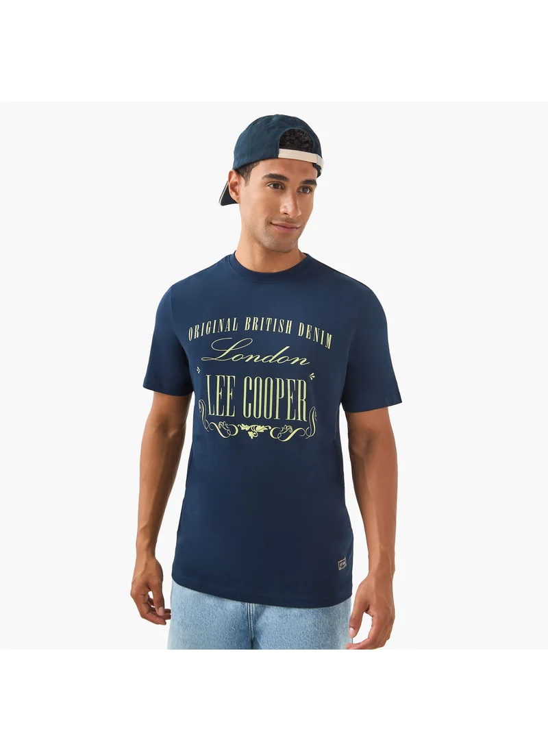 Lee Cooper Lee Cooper Logo Detail Crew Neck T-shirt