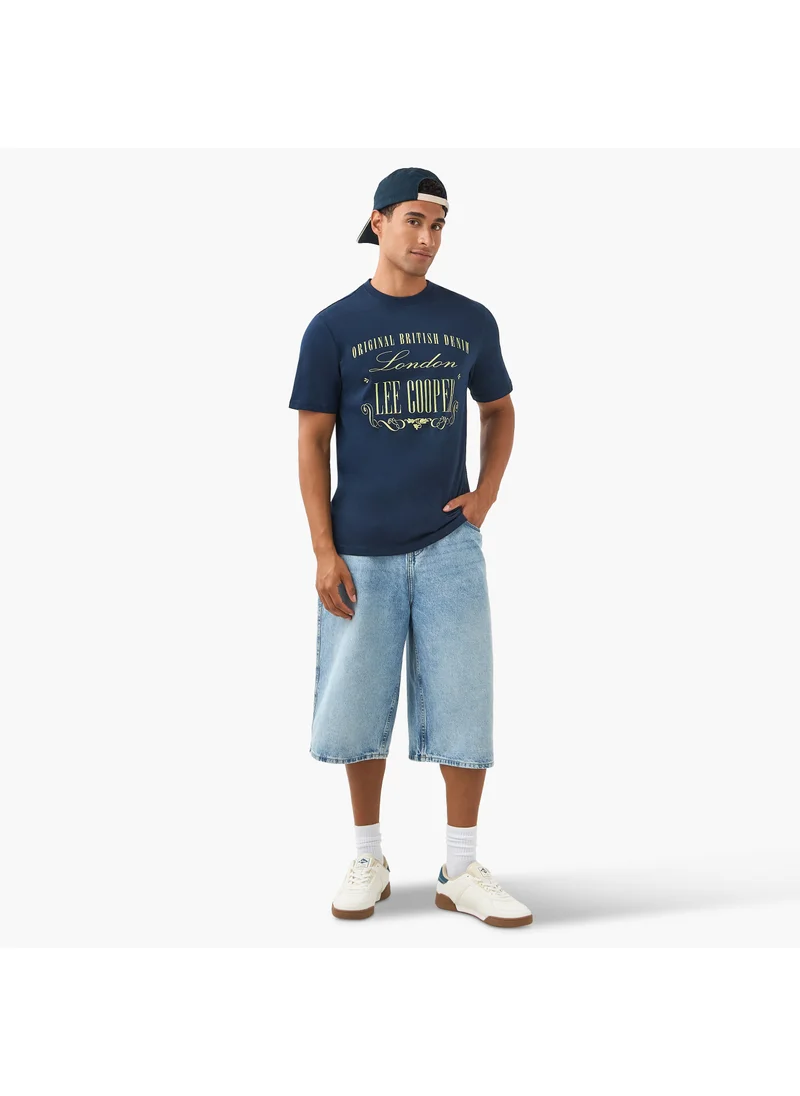 Lee Cooper Lee Cooper Logo Detail Crew Neck T-shirt