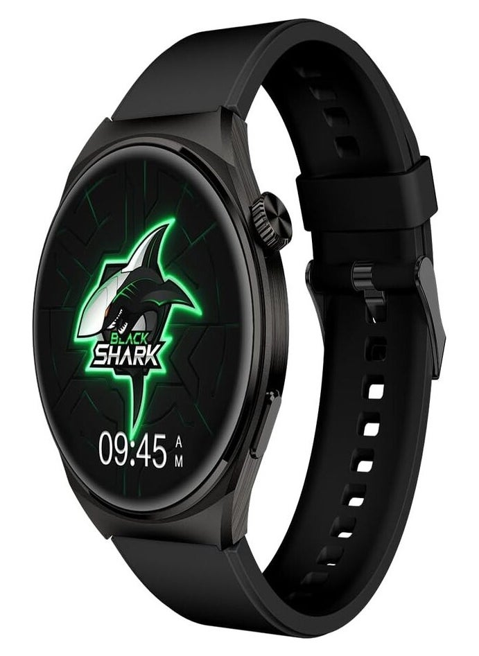 BLACK SHARK Smartwatch S1 With 1.43 inch Display, 10-Day Battery Life, Fitness Tracker, Heart Rate, Sleep and Oxygen Monitoring & 100+ Sports - Black  - Image 2