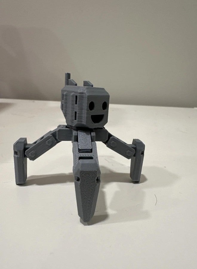 مجسم روبوت مفصلي مطبوع بتقنية الطباعة ثلاثية الأبعاد، متعدد الألوان، لعبة مكتبية قابلة للتحريك - Image 1