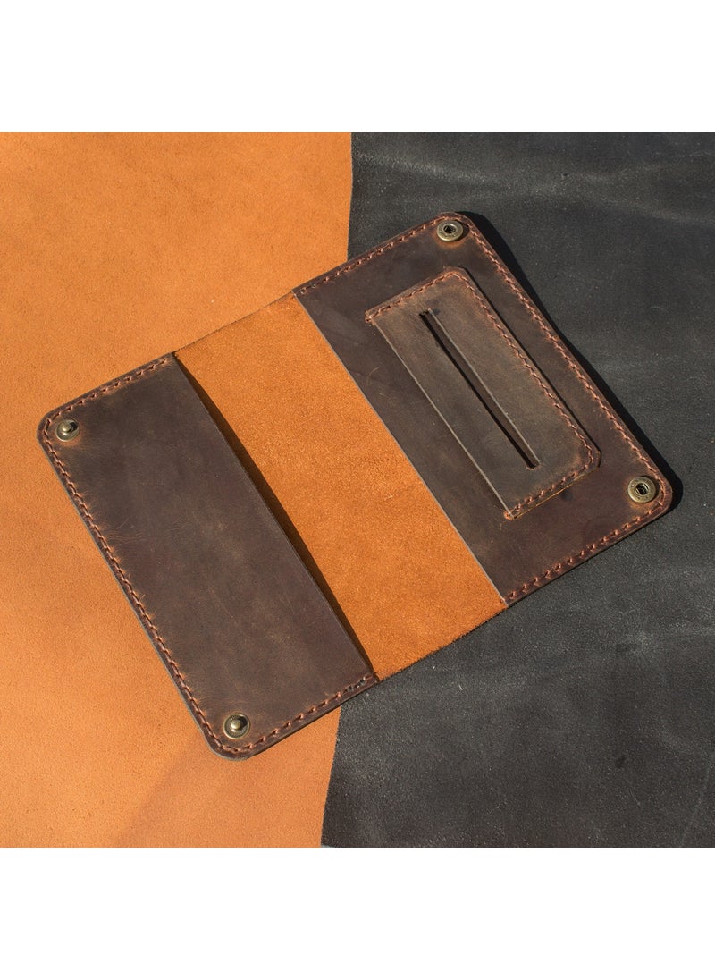 Craft And Luna - Handmade Genuine Leather Tobacco Pouch - Tobac - Image 1