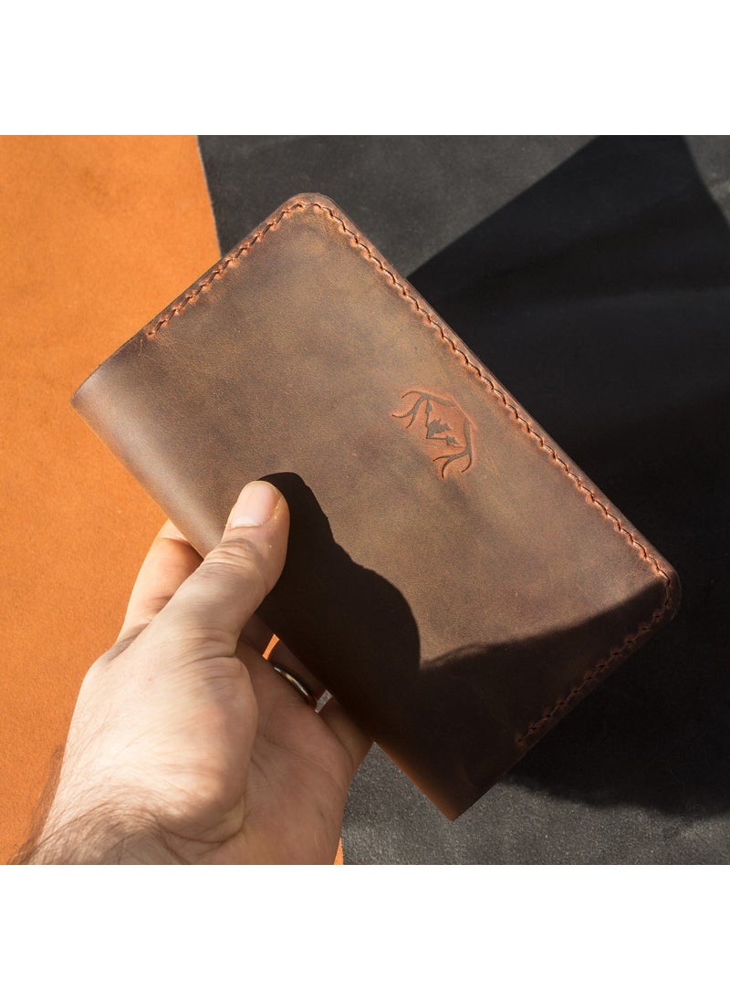 Craft And Luna - Handmade Genuine Leather Tobacco Pouch - Tobac - Image 1