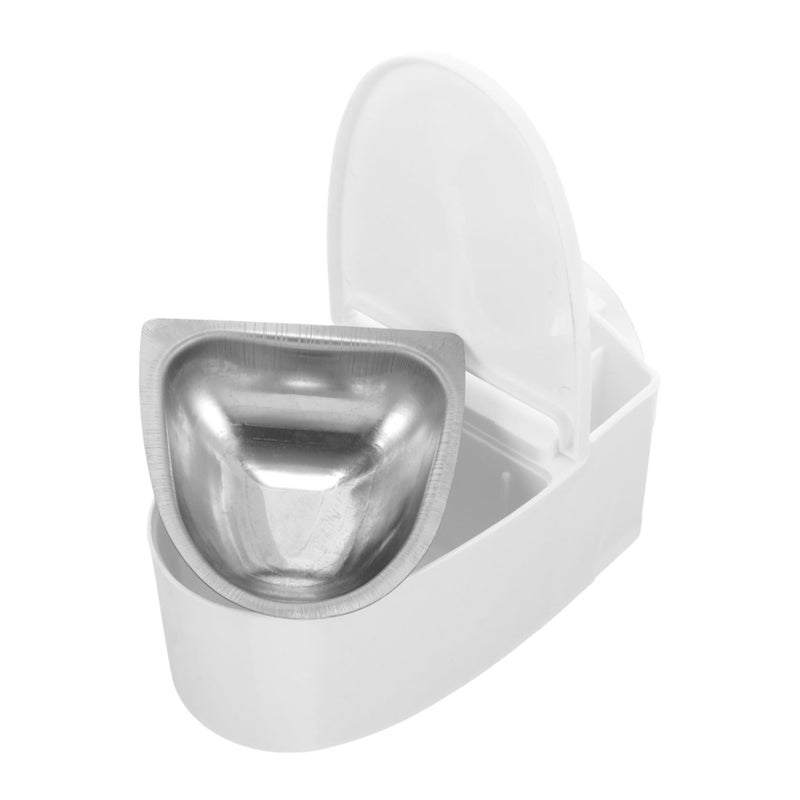 Windproof Wall Mounted Toilet Shaped Ashtray Lid Retro Bathroom Smoking Ash Container for Home Office Decor - Image 2