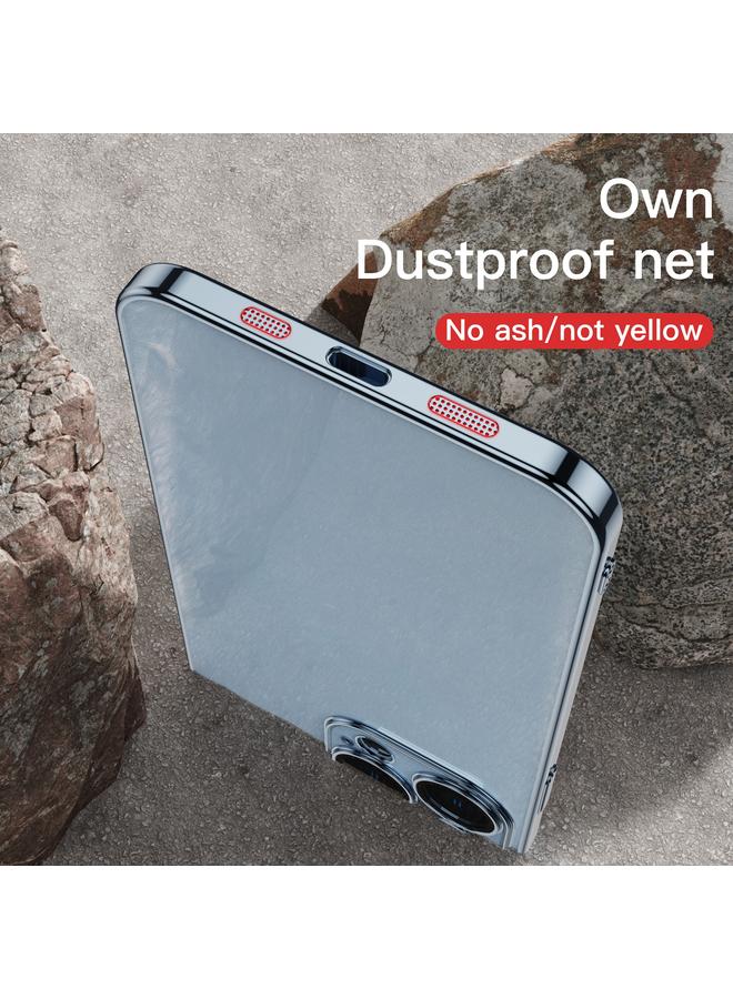 زبون جراب لهاتف iPhone 13 Pro Max، جراب هاتف مقاوم للغبار، حماية عدسة زجاجية مطلية بالكهرباء - Image 5