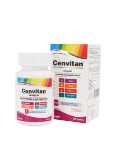 Cenvitan CENVITAN WOMEN Multi Vitamin and Minerals formula for women 60 TABLETS  - Image 1