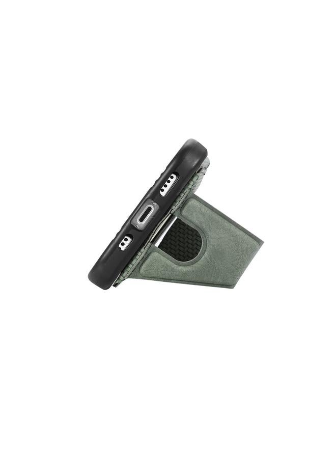 The Bros Phone Case For iPhone 12 mini Carbon Fiber Wallet Flip Card K-shaped Holder Phone Phone Case  - Image 3