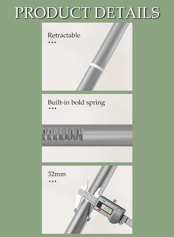 DUNISO Foldable Stainless steel Clothes Drying Rack,Laundry Stand with Rotating Clothes Rail,Space Saving,Compatible with Indoor and outdoor - Image 3