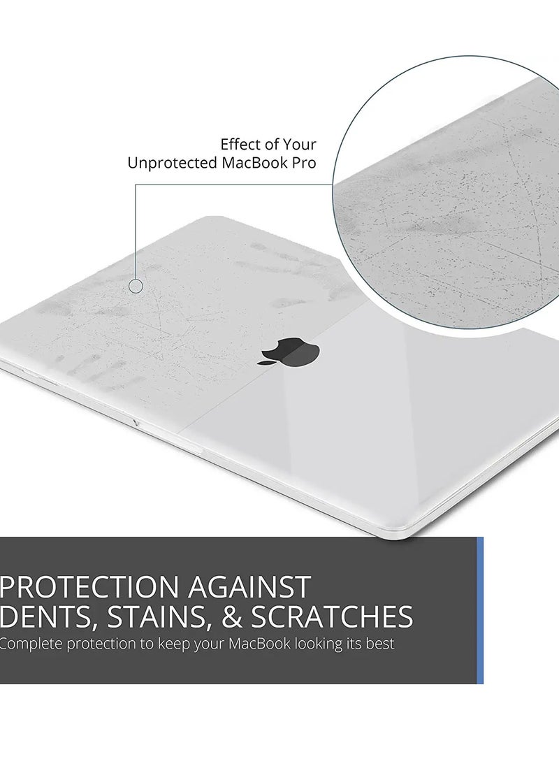 Generic Snap On Hard Shell Case Compatible with MacBook Pro 14.2 Inch(2024-2021) 2024 M4 A3112/A3185/A3401 and M3 A2918 A2992 M2 A2779 M1 A2442 Pro/Max ,Frosted Clear  - Image 5