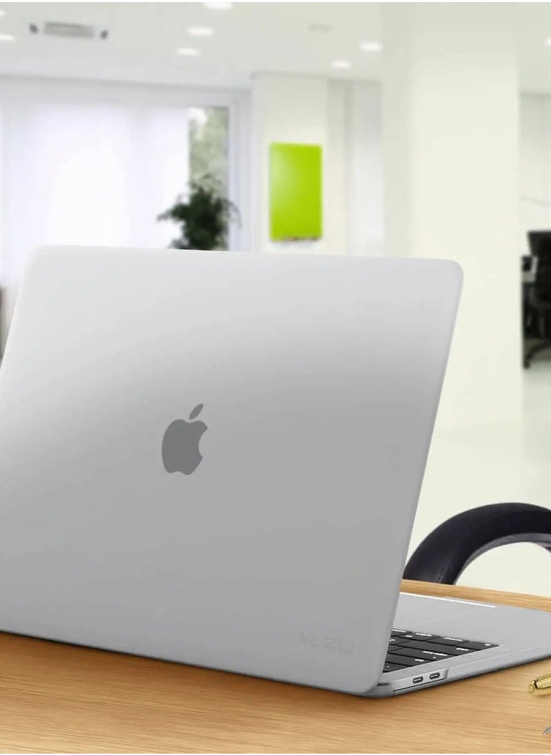 Generic Snap On Hard Shell Case Compatible with MacBook Pro 14.2 Inch(2024-2021) 2024 M4 A3112/A3185/A3401 and M3 A2918 A2992 M2 A2779 M1 A2442 Pro/Max ,Frosted Clear  - Image 4
