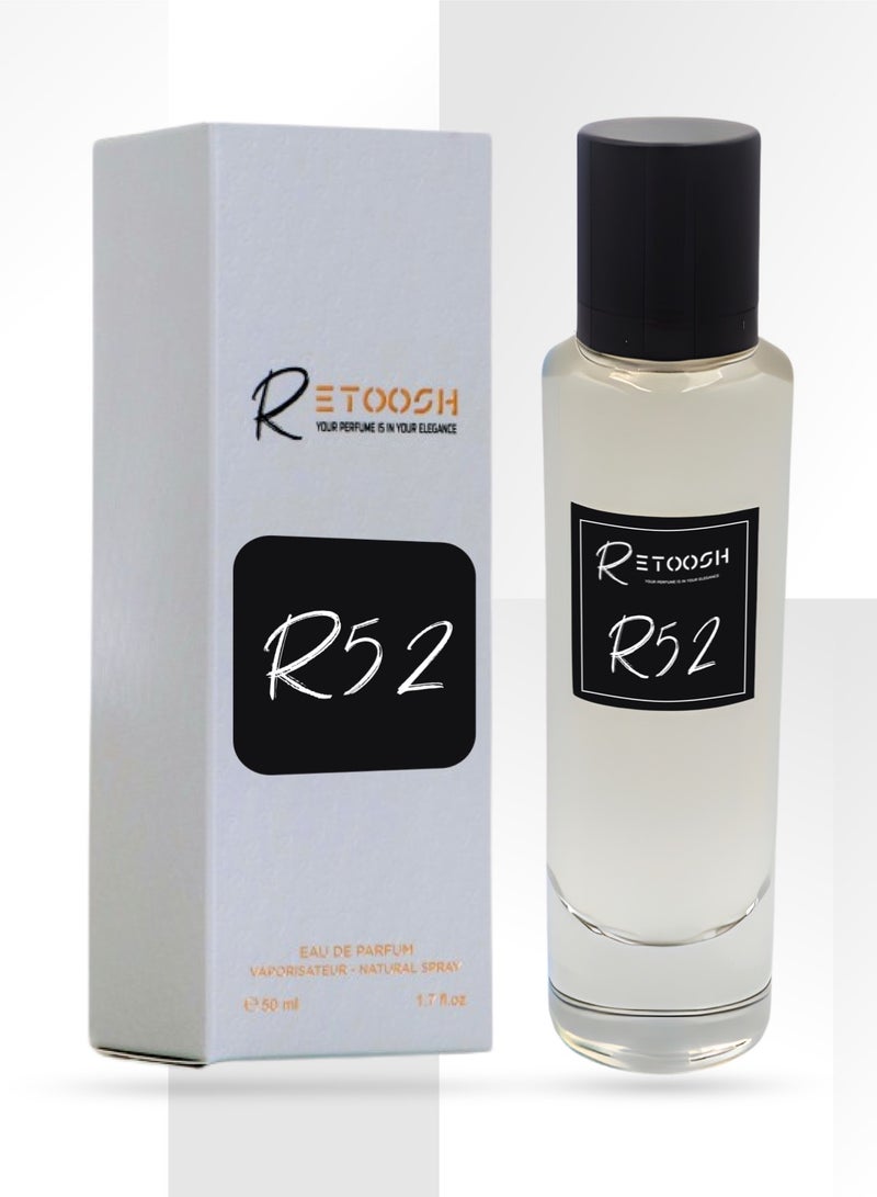 رتوش للعطور احتضان R52 – عطر زهري للنساء والرجال | 50 مل - Image 2