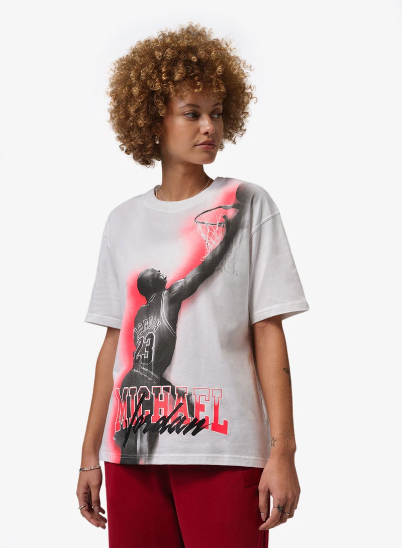 Jordan Sport Dri-Fit Heritage Graphic T-Shirt - Image 1
