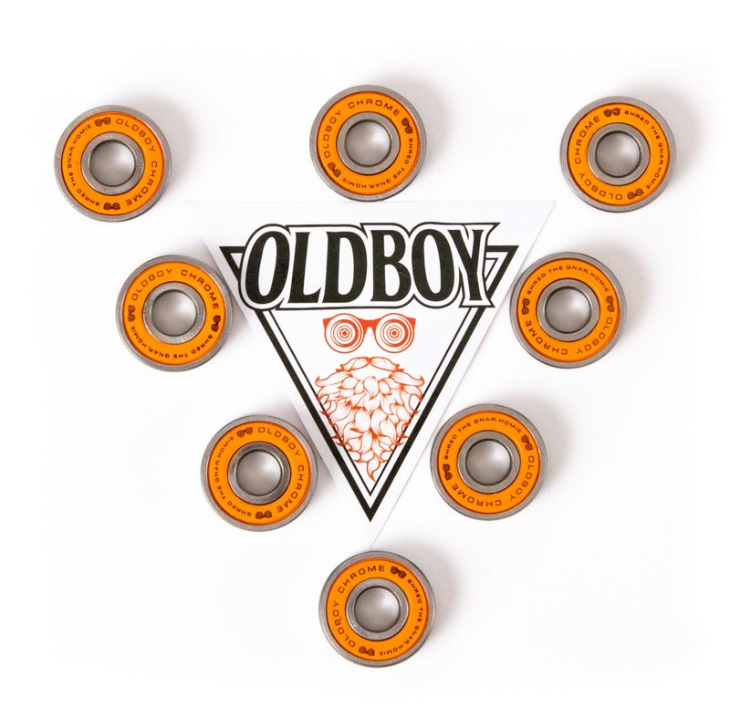 Oldboy Steel Chrome Skateboard Bearings – Smooth-Roll Tempered Steel Balls (8x22x7mm) – Universal Fit for Skateboards, Longboards, Quad Skates, Inline Skates, Rollerblades, Hockey Skates & Scooters - Image 3