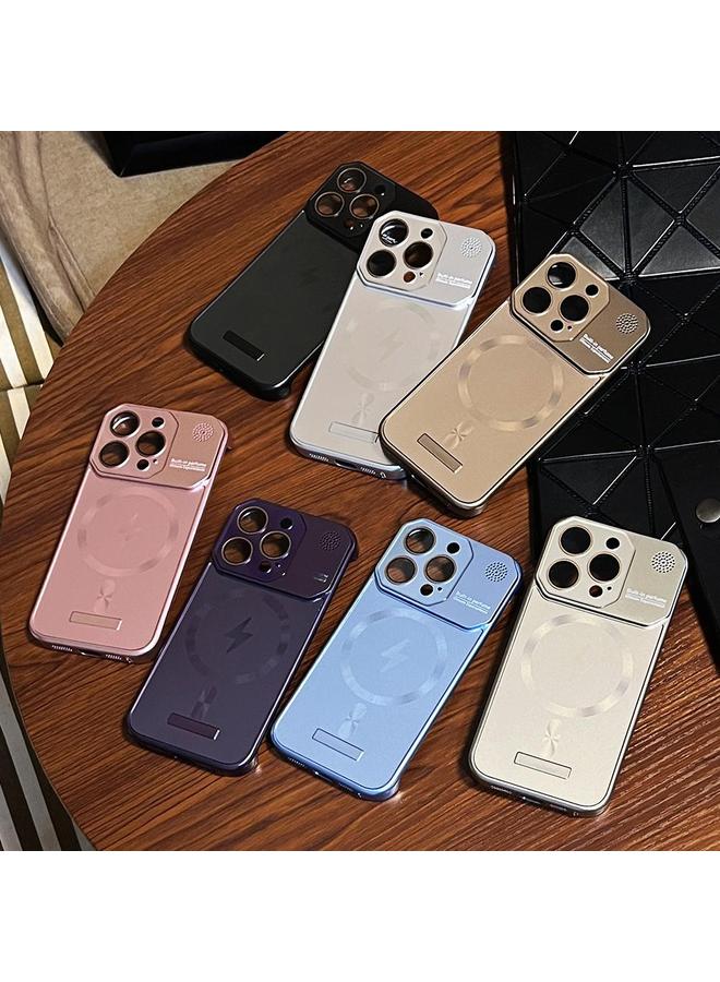 S-TOP Case For iPhone 16 Frameless Aromatherapy MagSafe Magnetic PC Phone Case - Image 2