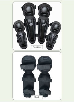 5 Pcs Motorcycle Protective Gear Kit for Motorcycle Knee Shin Guards Elbow Guard Pads,Universal Knee Brace and Elbow Guards Knee and Elbow Pads with Adjustable Protection Gear for Bicycle, MTB Bike, Motocross Racing, Rollerblading, Extreme Sports (XL) - pzsku/ZEBE5EDD9C828F0716DC1Z/45/_/1740184628/0e472daf-e981-45d4-86df-48b0b4d64167