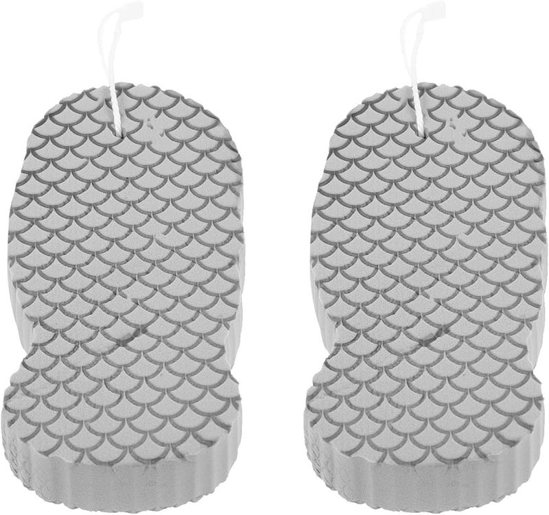 Soft PVA Bathing Sponges 2Pcs Gentle Cleansing Exfoliating Sensitive Skin Shower Essentials - Image 1