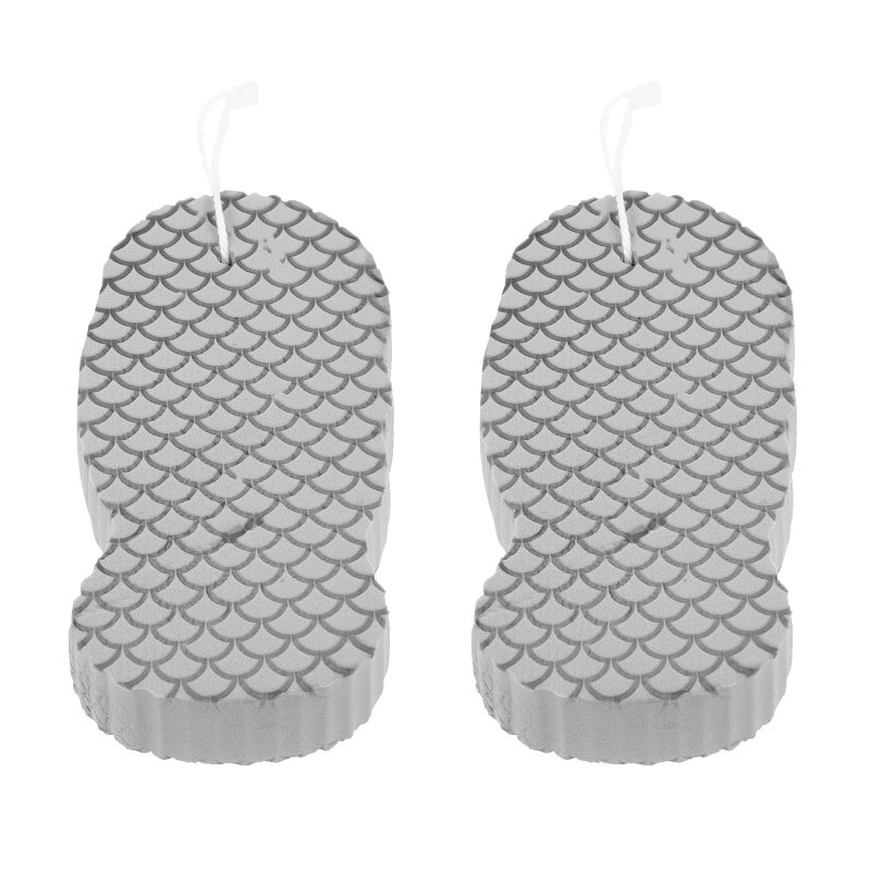 Soft PVA Bathing Sponges 2Pcs Gentle Cleansing Exfoliating Sensitive Skin Shower Essentials - Image 2