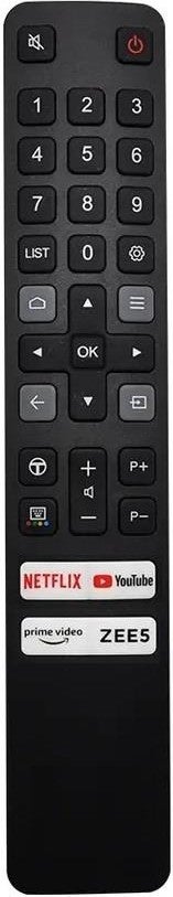 Tcl 43P615 Android TV Remote Control-Without Microphone