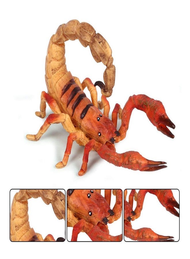 Odowalker 6 Pcs Lifelike Assorted Insects Realistic Insects Figures, Model Bug Figures Halloween Insect Theme Gift Plastic Bugs Figurines Set for Insect Themed Party - Image 3