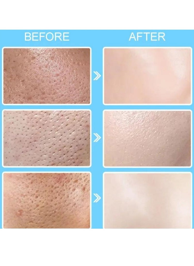 JoyPretty - 60g Pore Shrinking Invisibility Cream Instantly Pore Minimizer Smooth Skin with Snail Mucin Oil Control Firming Tightening Pores Moisturizing Lightens Fine Lines Conceals Pores Cream - Image 1