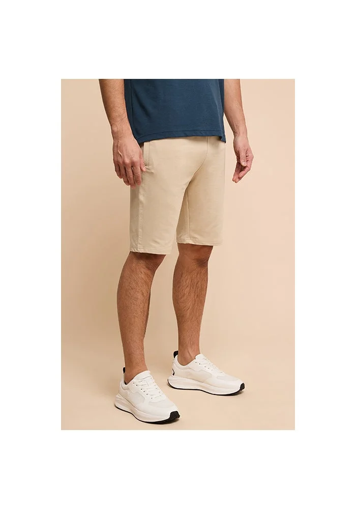 R&b Solid Shorts with Drawstring Waist