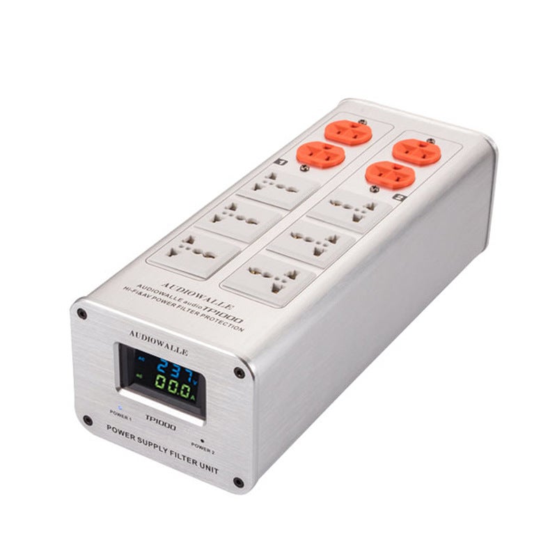 فلتر طاقة عالمي Audiowalle Tp1000 معيار وطني معيار أمريكي مأخذ تنقية مع عرض الجهد - Image 1