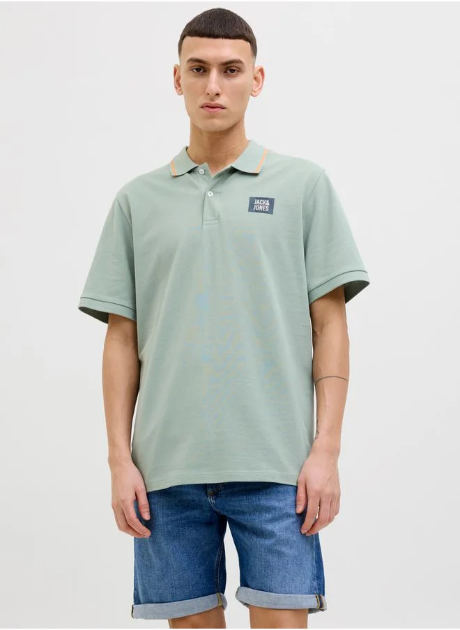 JACK & JONES Regular Fit Short Sleeve Polo T-Shirt