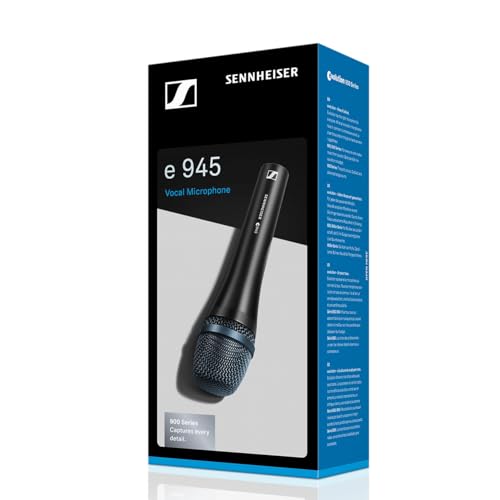 SENNHEISER Professional E 945 Dynamic SuperCardioid Vocal Microphoneblack - Image 3
