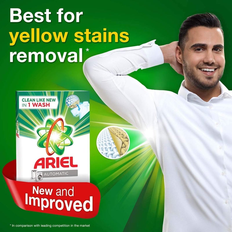 Ariel Automatic Laundry Powder Detergent, Original Scent, 260 G - Image 2