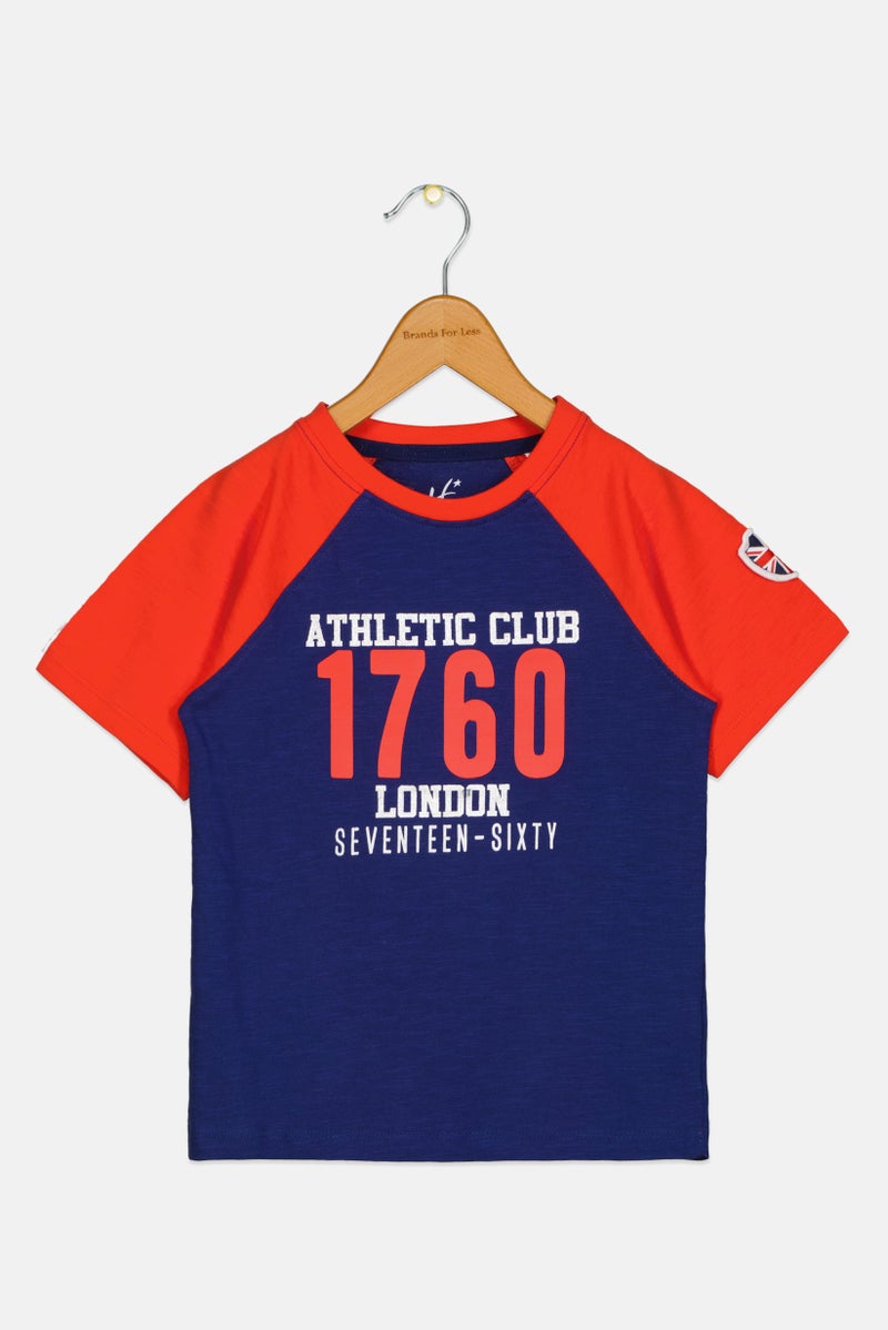 Hamleys Toddlers Boy Graphic Print Short Sleeve T-Shirt, Multicolor - Image 1