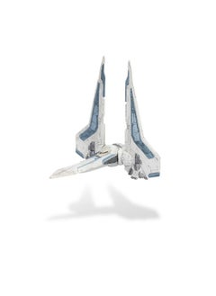 STAR WARS Star Wars Micro Galaxy Squadron Bo-Katan’s Gauntlet Fighter (Armada Edition) - 5-inch Vehicle with Rotating Wings and 1-Inch Micro Figure Accessory  - Image 2