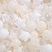 TRENDPLAY Star Ball Pit Balls for Toddlers 50 Count Star Balls Different Shapes for Festival Indoor Outdoor Party Decoration for Babies Kids Beige White Clear - Image 3