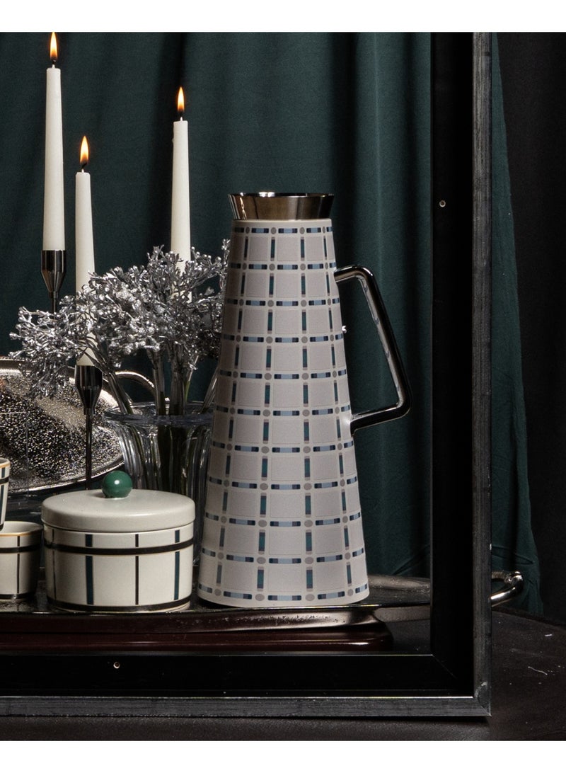 بلندز وعاء تقديم تمر مع غطاء من بلندز - Image 5